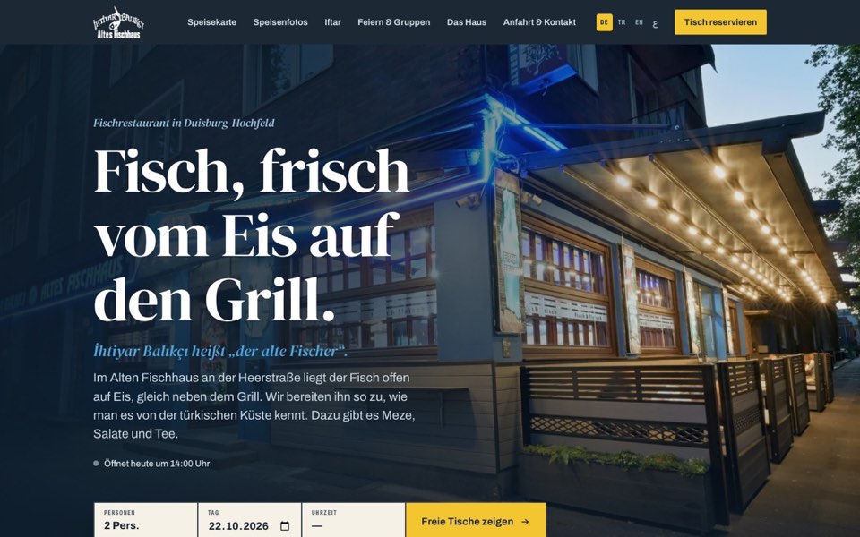 Startseite von www.ihtiyarbalikci.de